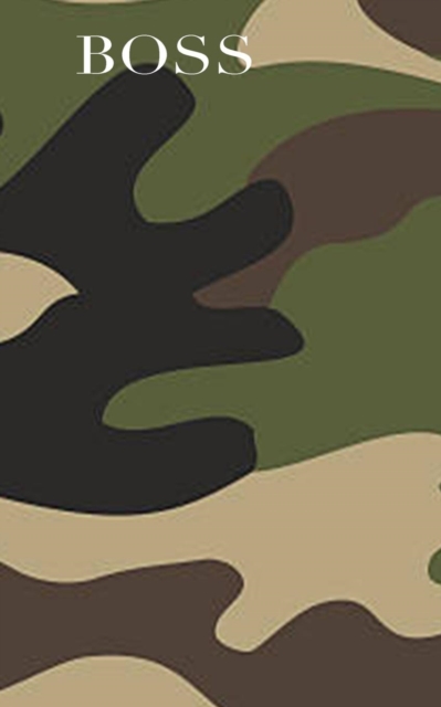 Boss Camouflage Designer Journal : Camouflage Journal, Paperback / softback Book