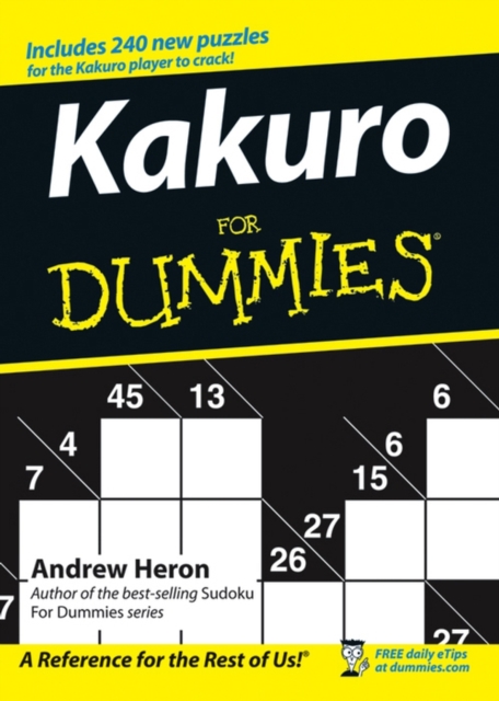 Kakuro For Dummies, Paperback / softback Book
