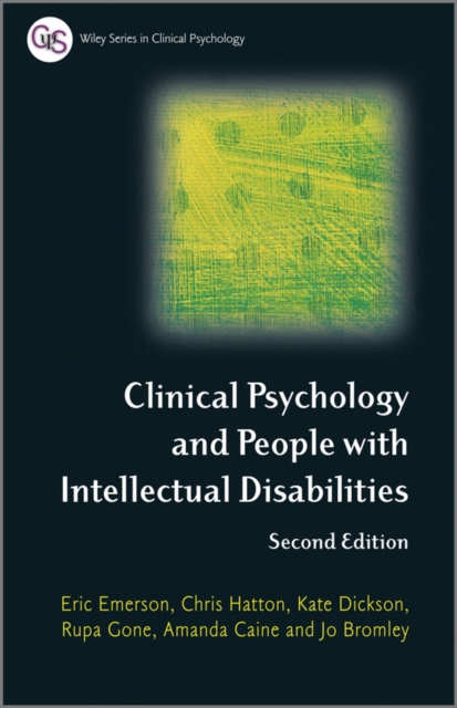 Clinical Psychology and People with Intellectual Disabilities, Paperback / softback Book