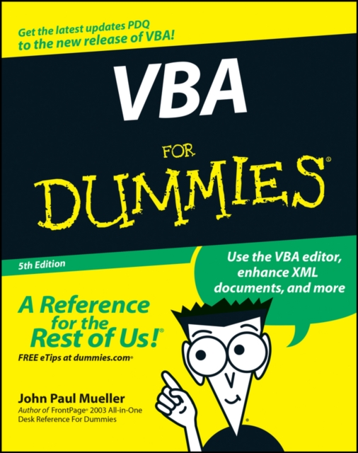 VBA For Dummies, Paperback / softback Book