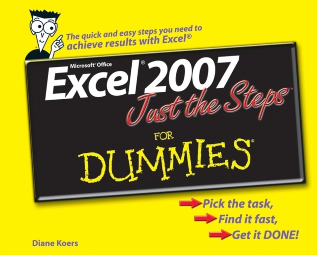 Excel 2007 Just the Steps For Dummies, PDF eBook