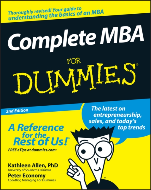 Complete MBA For Dummies, Paperback / softback Book