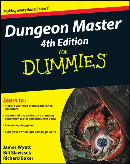 Dungeon Master For Dummies, Paperback / softback Book