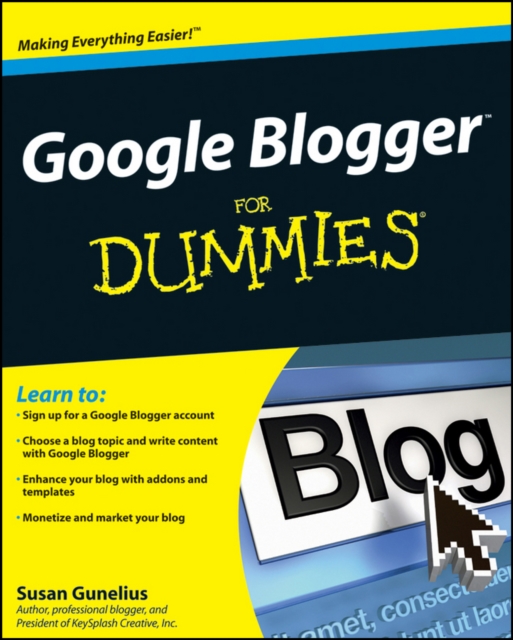 Google Blogger For Dummies, PDF eBook