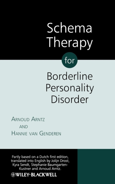Schema Therapy for Borderline Personality Disorder, Hardback Book