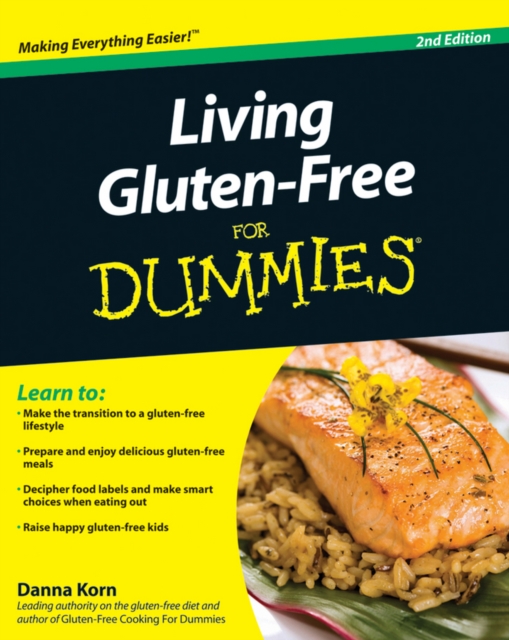 Living Gluten-Free for Dummies, Paperback Book