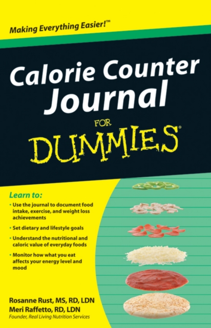 Calorie Counter Journal for Dummies, Paperback Book