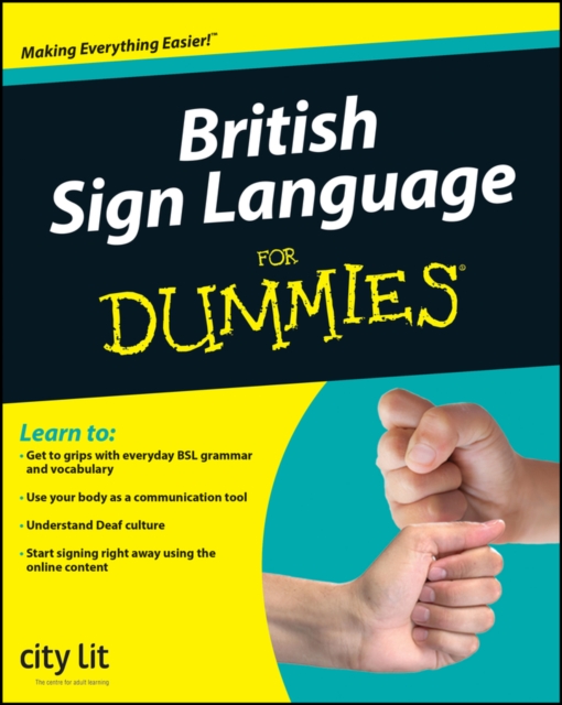 British Sign Language For Dummies, Multiple-component retail product, part(s) enclose Book