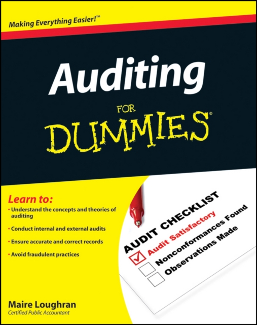 Auditing For Dummies, EPUB eBook