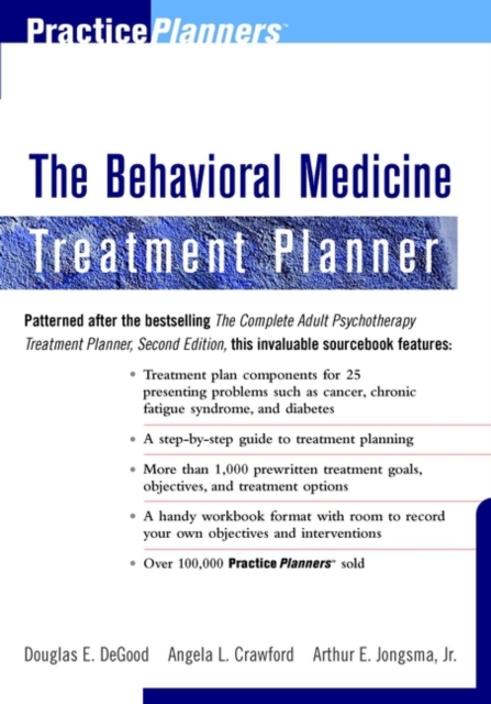 The Behavioral Medicine Treatment Planner, Paperback / softback Book