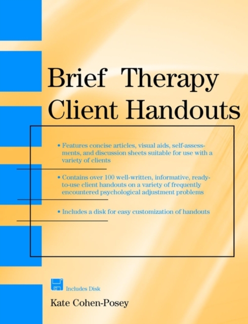 Brief Therapy Client Handouts, Multiple-component retail product, part(s) enclose Book