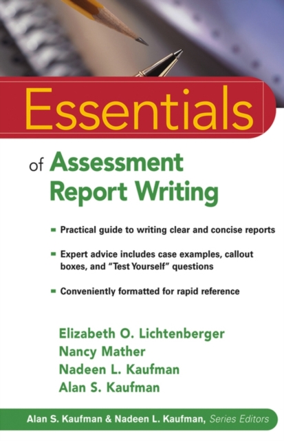 Essentials of Assessment Report Writing, Paperback / softback Book