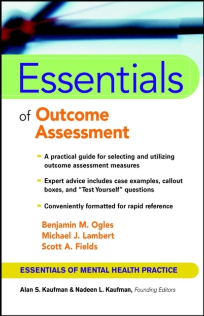 Essentials of Outcome Assessment, Paperback / softback Book