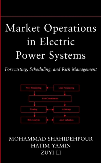 Market Operations in Electric Power Systems : Forecasting, Scheduling, and Risk Management, Hardback Book