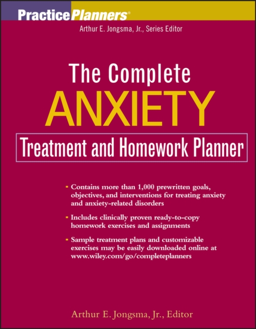 The Complete Anxiety Treatment and Homework Planner, Paperback / softback Book