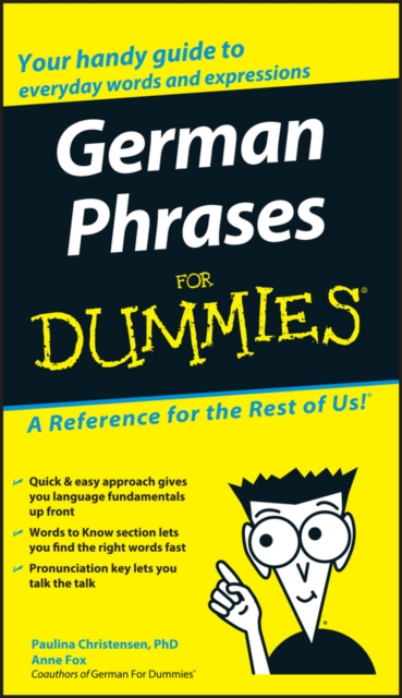 German Phrases For Dummies, PDF eBook