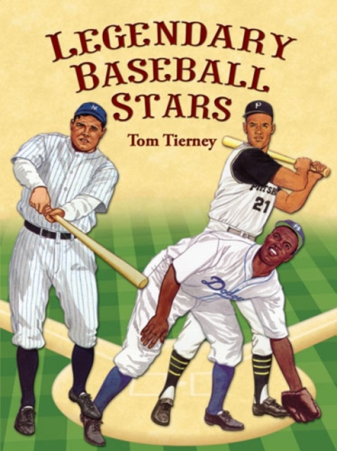 Legendary Baseball Stars Paper Dolls in Full Colour, Other printed item Book