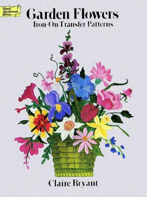 Garden Flowers Iron-on Transfer Patterns, Other merchandise Book