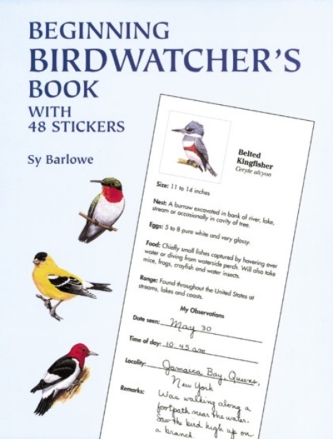 Beginning Birdwatcher's Book : With 48 Stickers, Paperback / softback Book