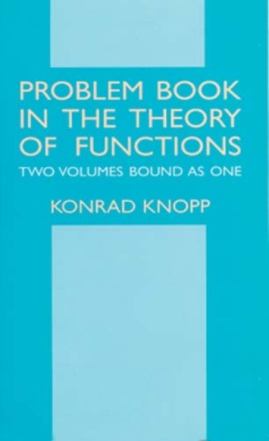Problem Book in the Theory of Functions, Paperback / softback Book