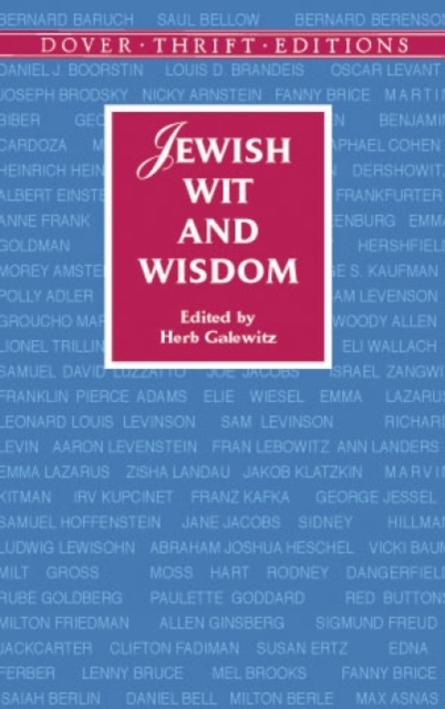 Jewish Wit and Wisdom, Paperback / softback Book