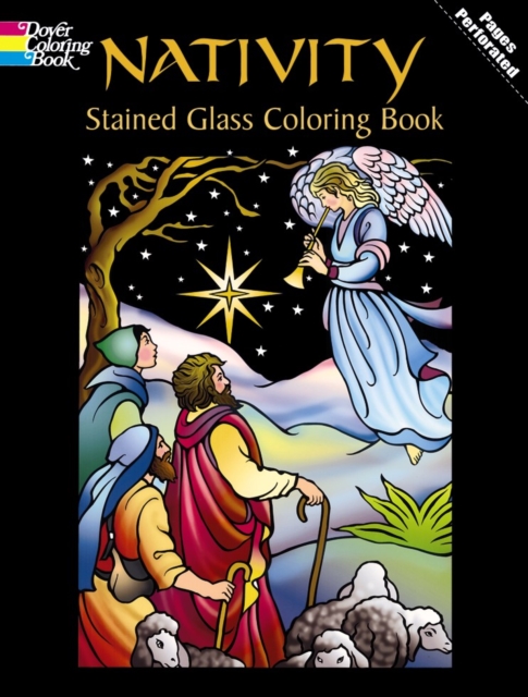 Nativity Stained Glass Coloring Book, Other merchandise Book