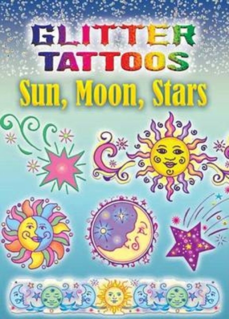Glitter Tattoos Sun, Moon, Stars, Other merchandise Book