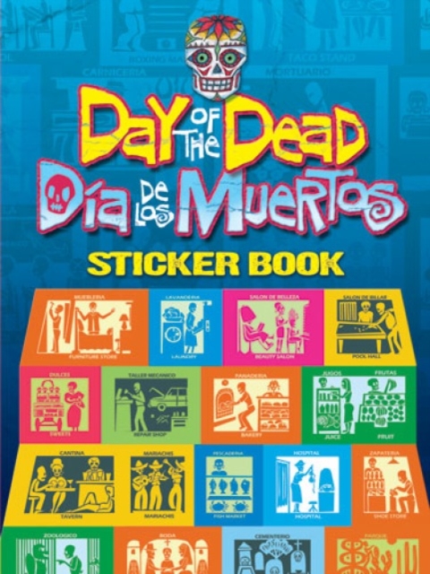Day of the Dead/Dia de los Muertos Sticker Book, Paperback / softback Book