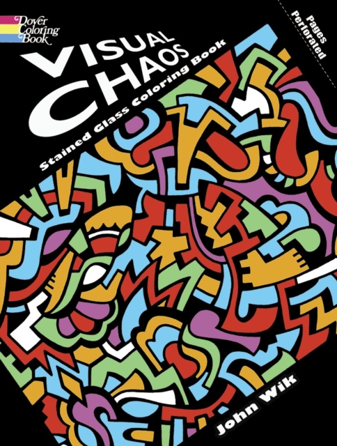 Visual Chaos Stained Glass Coloring Book, Paperback / softback Book