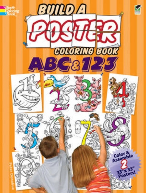 Build a Poster - ABC & 123, Paperback / softback Book