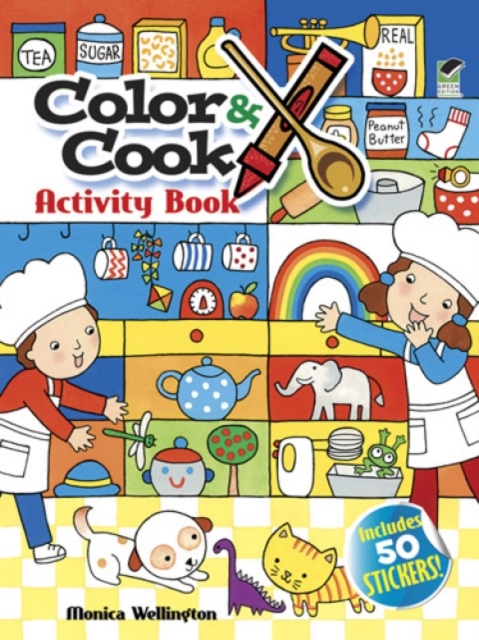 Color & Cook Activity Book with 50 Stickers!, Paperback / softback Book