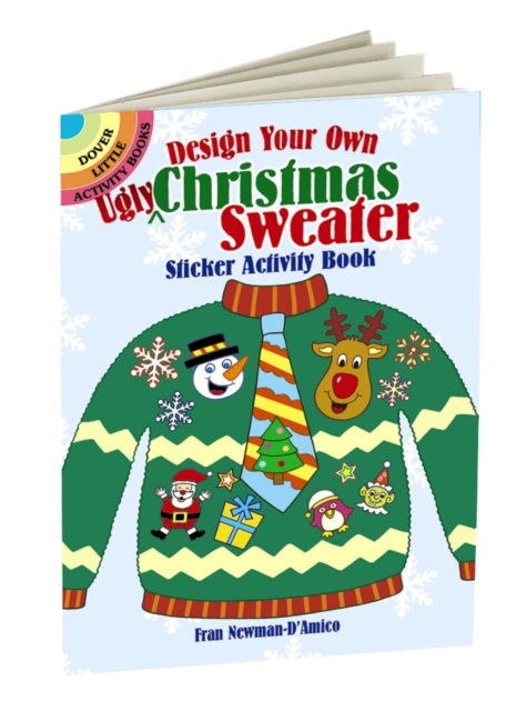 Design Your Own "Ugly" Christmas Sweater Sticker Activity Book, Paperback / softback Book