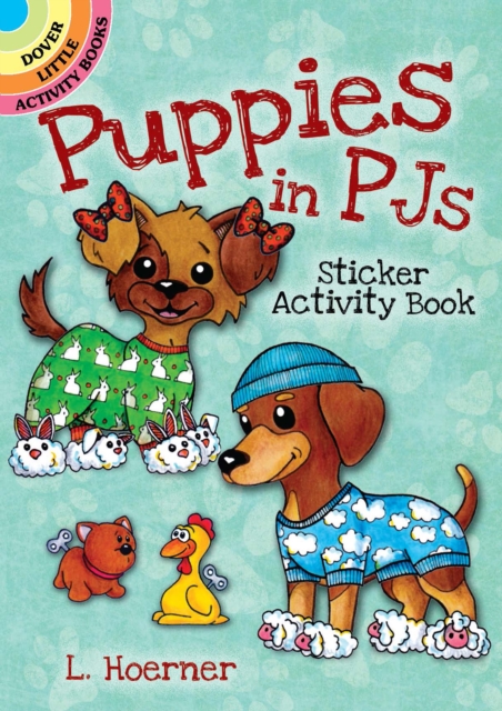 Puppies in Pjs Sticker Activity Book, Paperback / softback Book