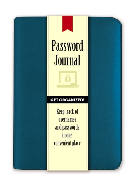 Password Journal: Caribbean Blue, Paperback / softback Book