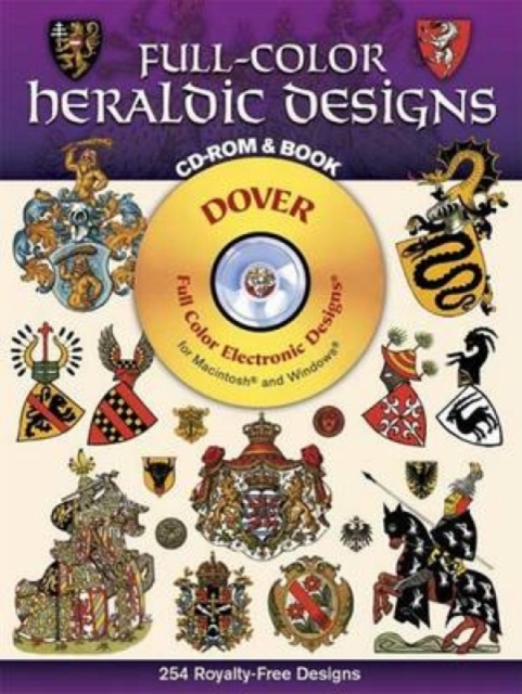 Full-color Heraldic Designs, Mixed media product Book