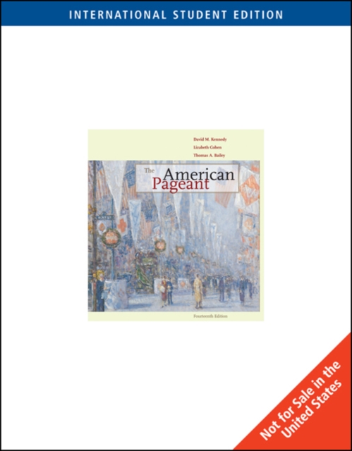 The American Pageant, International Edition, Paperback / softback Book