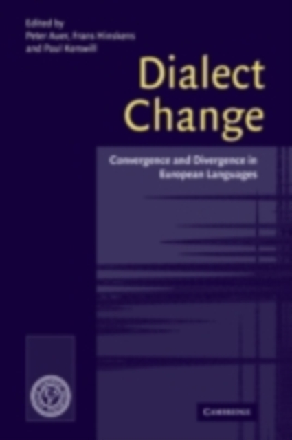 Dialect Change : Convergence and Divergence in European Languages, PDF eBook