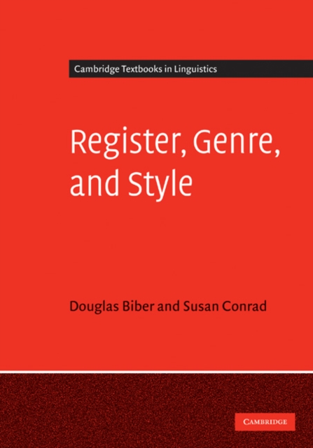 Register, Genre, and Style, EPUB eBook