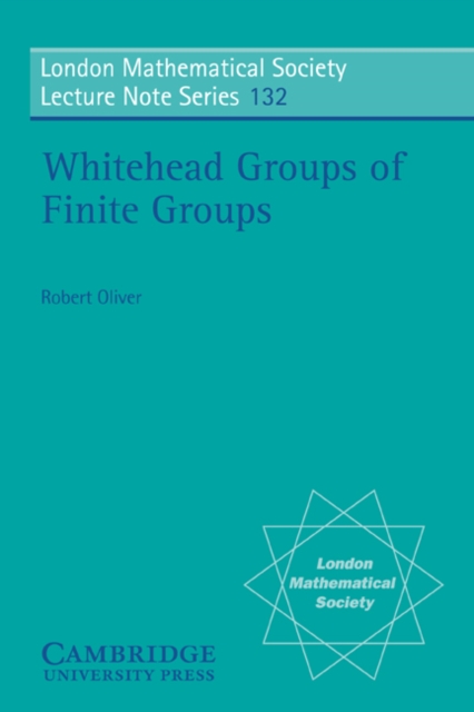 Whitehead Groups of Finite Groups, PDF eBook