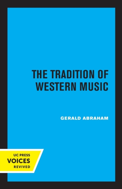 The Tradition of Western Music, Paperback / softback Book