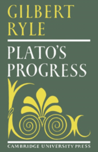 Plato's Progress, Hardback Book