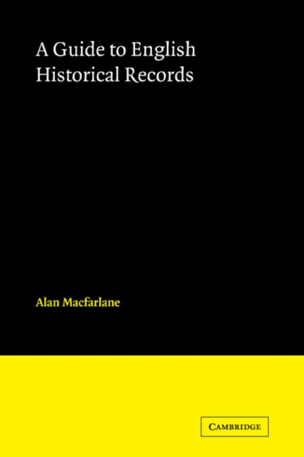 English Historical Records, Paperback / softback Book