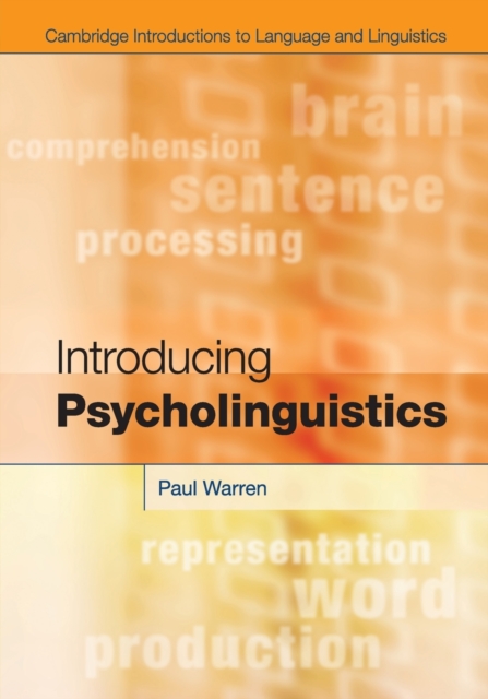 Introducing Psycholinguistics, Paperback / softback Book