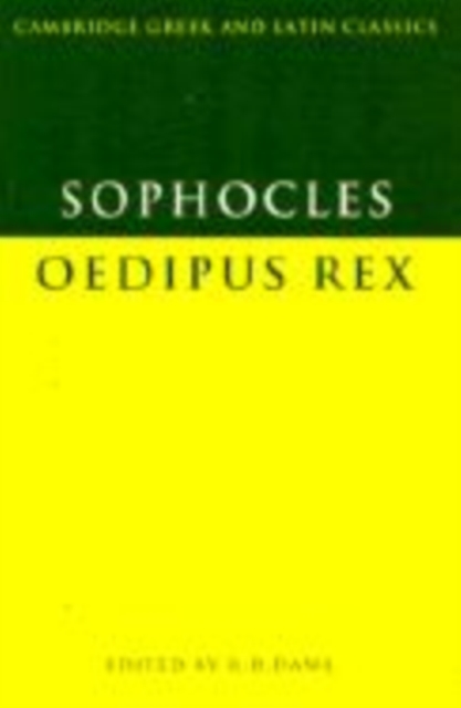 Sophocles: Oedipus Rex, Hardback Book