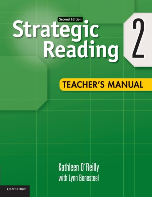 Strategic Reading Level 2 Teacher's Manual, Paperback / softback Book