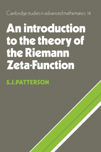 An Introduction to the Theory of the Riemann Zeta-Function, Paperback / softback Book