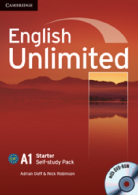 English Unlimited Starter Self-study Pack (Workbook with DVD-ROM), Mixed media product Book