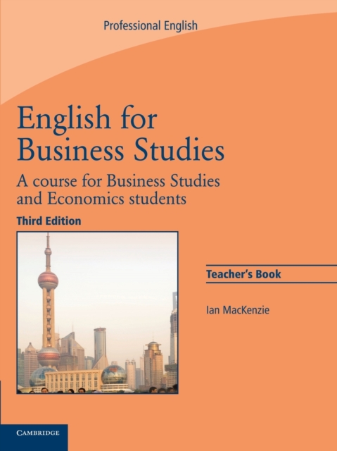 English for Business Studies Teacher's Book : A Course for Business Studies and Economics Students, Paperback / softback Book