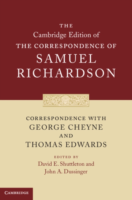 Correspondence with George Cheyne and Thomas Edwards, Hardback Book