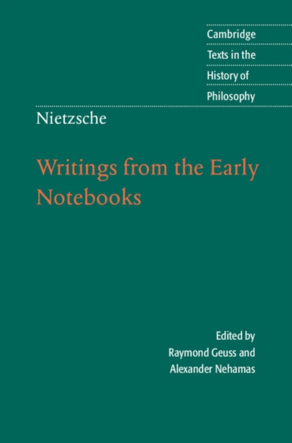 Nietzsche: Writings from the Early Notebooks, Hardback Book